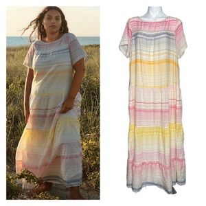 NWOT Anthropologie Merida Tiered Maxi Dress